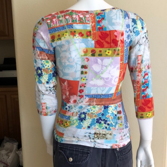 3/4 sleeve oilily tee - Picture 2 of 2